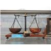 Image 1 : Vintage Balance Beam Scale with Copper Pans