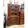 Image 1 : Art Deco Walnut China Cabinet ca1930
