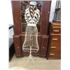 Image 1 : 5 Foot Tall Metal Dress on Stand