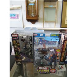 2 Marvel Select & Marvel Legends Action Figures