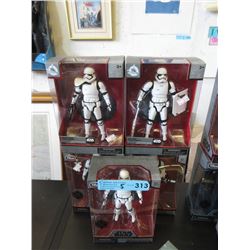 5 Die-Cast Star Wars 6-8" Action Figures