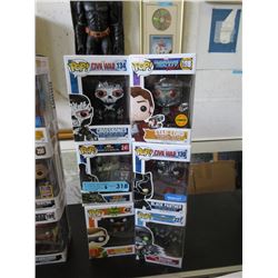 6 New Funko Pop Collectible Vinyl Toys