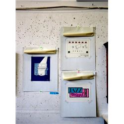 Three 1991 Jazz Review Set Drawings