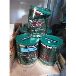 8 x 1.35 Cans of Kirkland Coffee