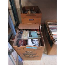 3 Cases of Assorted Music CDs
