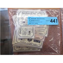 13 One Grain 99.9 Fine Silver Ingots