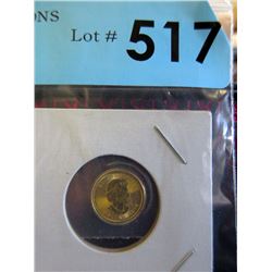 .9999 Gold 1/20 Oz. Canada Maple Leaf Coin