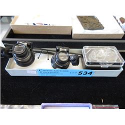 New Jewelers Glasses and LED Jewelers Loupe