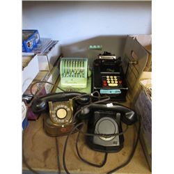 4 Vintage Office Machines