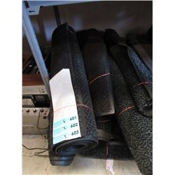 2 Rubber Backed Carpet Mats