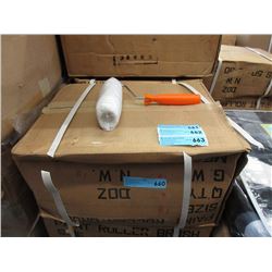 4 Dozen New 7-1/2" Handled Paint Rollers