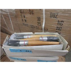 4 Dozen New #8 Artist's Bristle Brushes