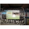 Image 1 : New Queen Size Animal Stripe Sherpa Blanket