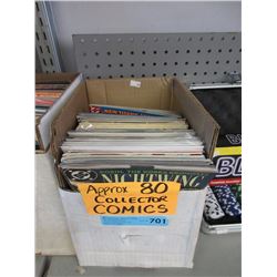 Approximately 80 Collector Comics