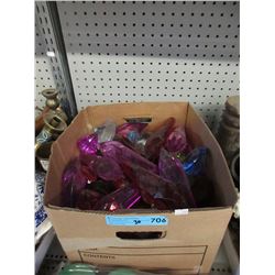 Large Box of Acrylic Gemstones
