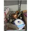Image 1 : Pottery Tureen, Metal Candle Holders & More