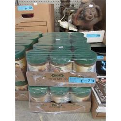 2 Cases of Kraft Natural Smooth Peanut Butter