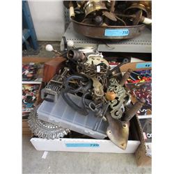 Box of Assorted Vintage Items