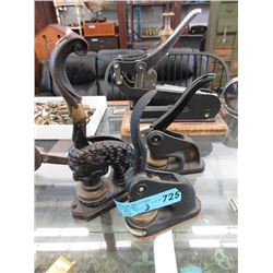 3 Vintage Business Stamps