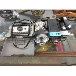 5 Vintage Movie & Flash Cameras