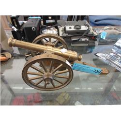 13" Brass Cannon Model