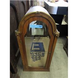 Vintage Glass Door Display Cabinet