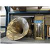 Image 1 : Brass Lantern, Vases & Gramophone Part