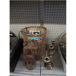 Hanging Animal Hide Lamp & More