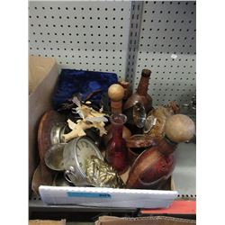 Assorted Flasks & Other Goods