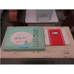 Vintage Table Cloth & Placemat Set