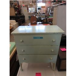 Vintage Wood Toy Dresser