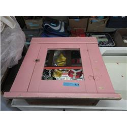 Vintage Wood Medicine Cabinet