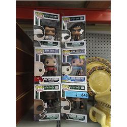 6 New Funko Pop Vinyl Figurines