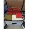 Image 1 : Box of Hard Cover Books