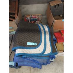 5 Assorted Shipping Blankets