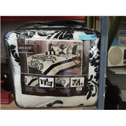 New Queen Size 7 Piece Comforter Set