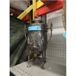 17" Silver Plated Samovar