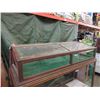 Image 1 : Large Wood Counter Top Display Cabinet