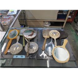 10 Vintage Hand Mirrors