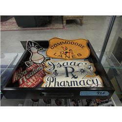 Four Vintage Sports Patches