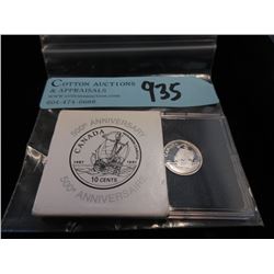 1997 Canadian Sterling Silver Commemorative Dime