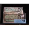 Image 1 : Three Old Issue Canadian $1 Bills - 1967 and 1973