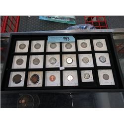 18 Vintage Canadian Coins