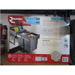 New 2-Bin Pull Out Waste Bins