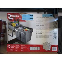 New 2-Bin Pull Out Waste Bins
