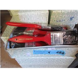4 Dozen New 4-1/2" Pure Bristle Paint Brushes