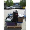 Image 1 : Luggage Set & 4 Tubs of Assorted Electronics