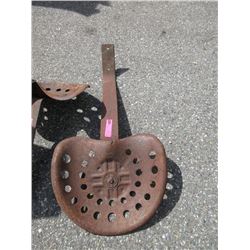 Vintage Tractor Seat with Spring Support