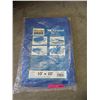 Image 1 : New Western Rugged 10 Foot x 20 Foot Blue Tarp