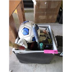 Pain Sprayer, Jack, Drill, Soccer Ball & More